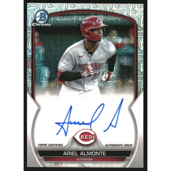 2023 Bowman Chrome Mega Box Autographs #BMAAA Ariel Almonte