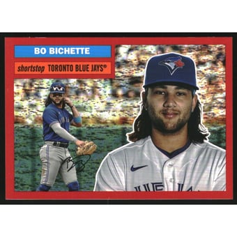 2023 Topps Archives '56 Topps White Back Variations Red Hot #48 Bo Bichette
