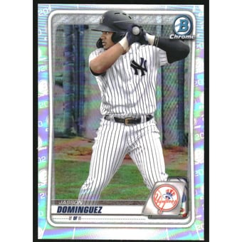 2020 Bowman Chrome Draft Refractors #BD151 Jasson Dominguez