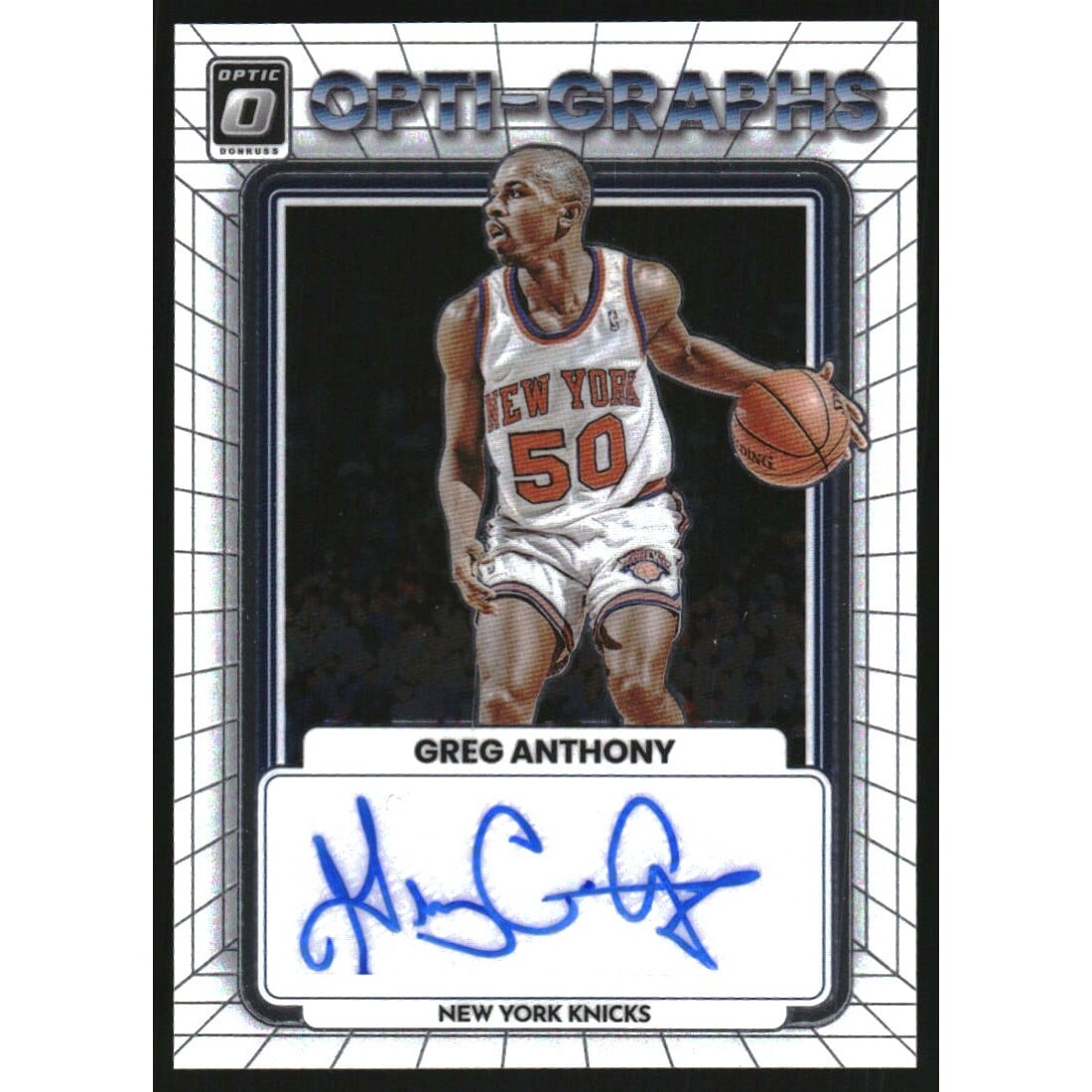 2022-23 Donruss Optic Opti-Graphs #43 Greg Anthony/99. rookie card picture