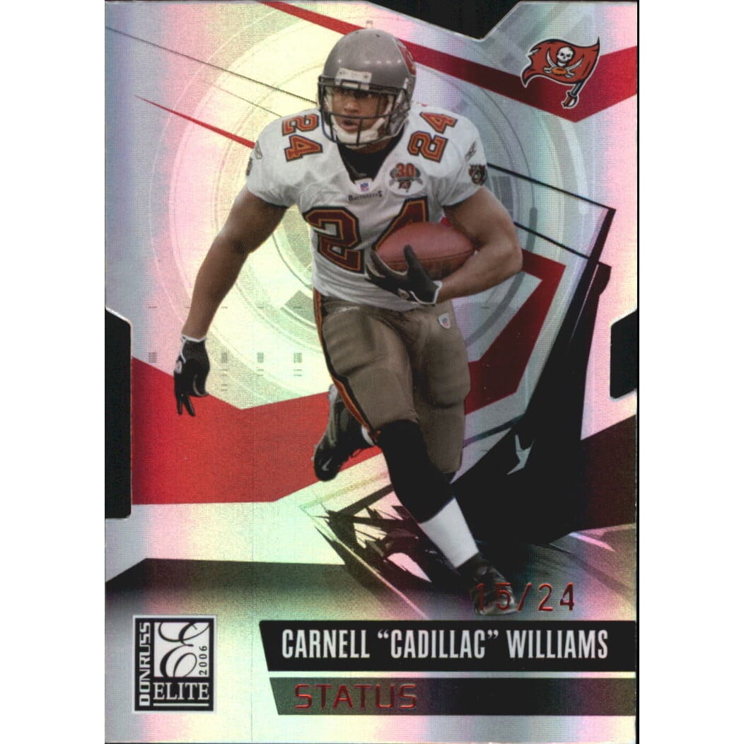 2006 Donruss Elite Status #92 Cadillac Williams/24. rookie card picture