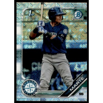 2019 Bowman Chrome Mega Box Prospects Refractors #BCP97 Noelvi Marte