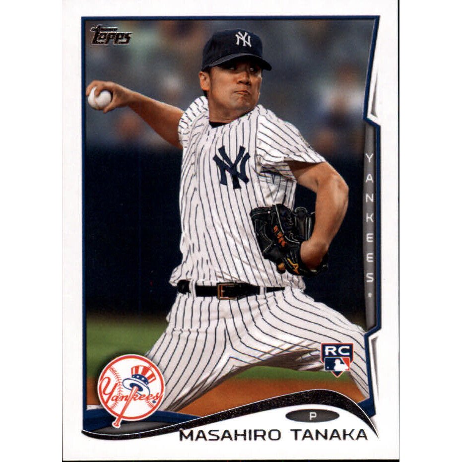 2014 Topps Mini #661 Masahiro Tanaka RC. rookie card picture