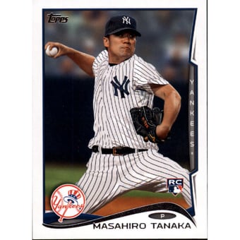 2014 Topps Mini #661 Masahiro Tanaka RC
