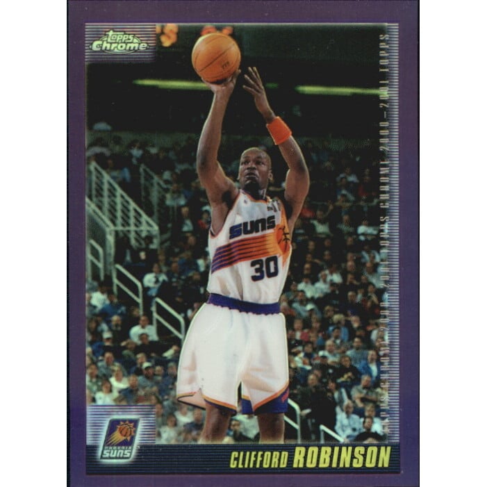 2000-01 Topps Chrome Refractors #12 Clifford Robinson. rookie card picture