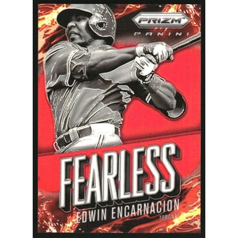 2014 Panini Prizm Fearless Prizms Red #12 Edwin Encarnacion