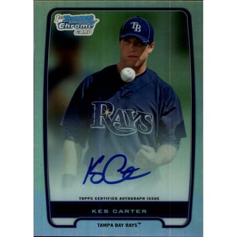 2012 Bowman Chrome Prospect Autographs Refractors #BCP62 Kes Carter
