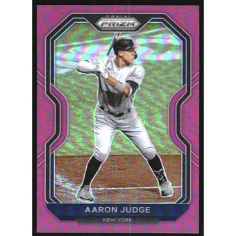 2021 Panini Prizm Prizms Pink #212 Aaron Judge