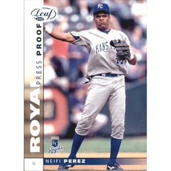 2002 Leaf Press Proofs Platinum #119 Neifi Perez