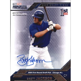 2009 TRISTAR Prospects Plus Autographs #25 Brett Jackson