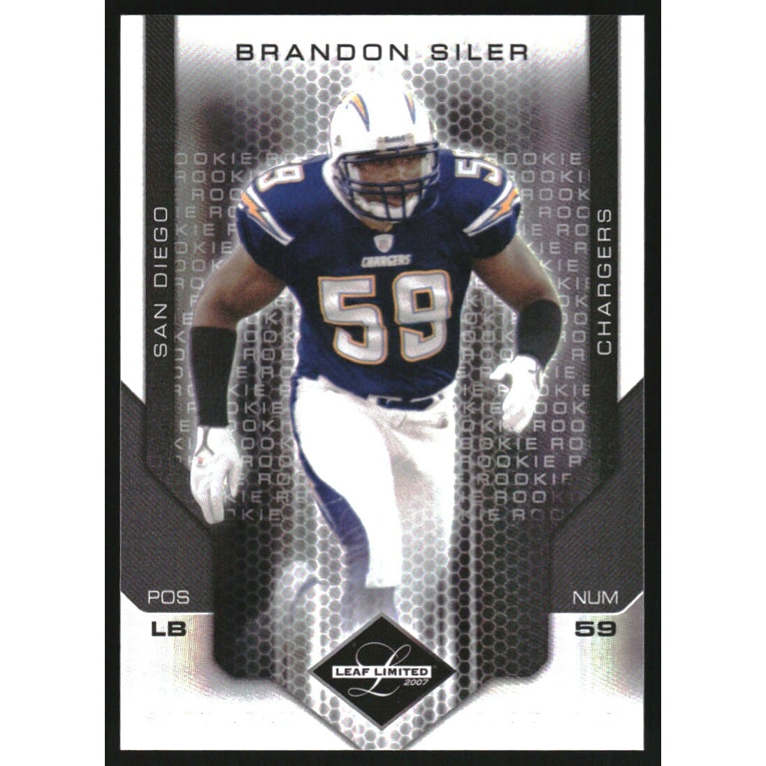 2007 Leaf Limited Silver Spotlight #214 Brandon Siler