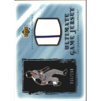 2001 Ultimate Collection Game Jersey #ULG Luis Gonzalez
