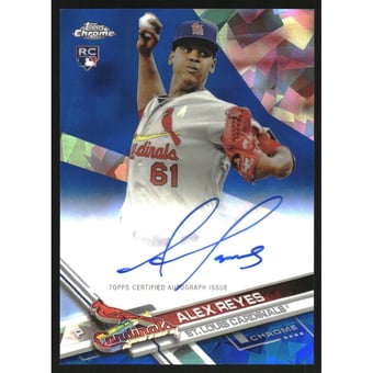 2017 Topps Chrome Sapphire Edition Rookie Autographs #ACAR Alex Reyes
