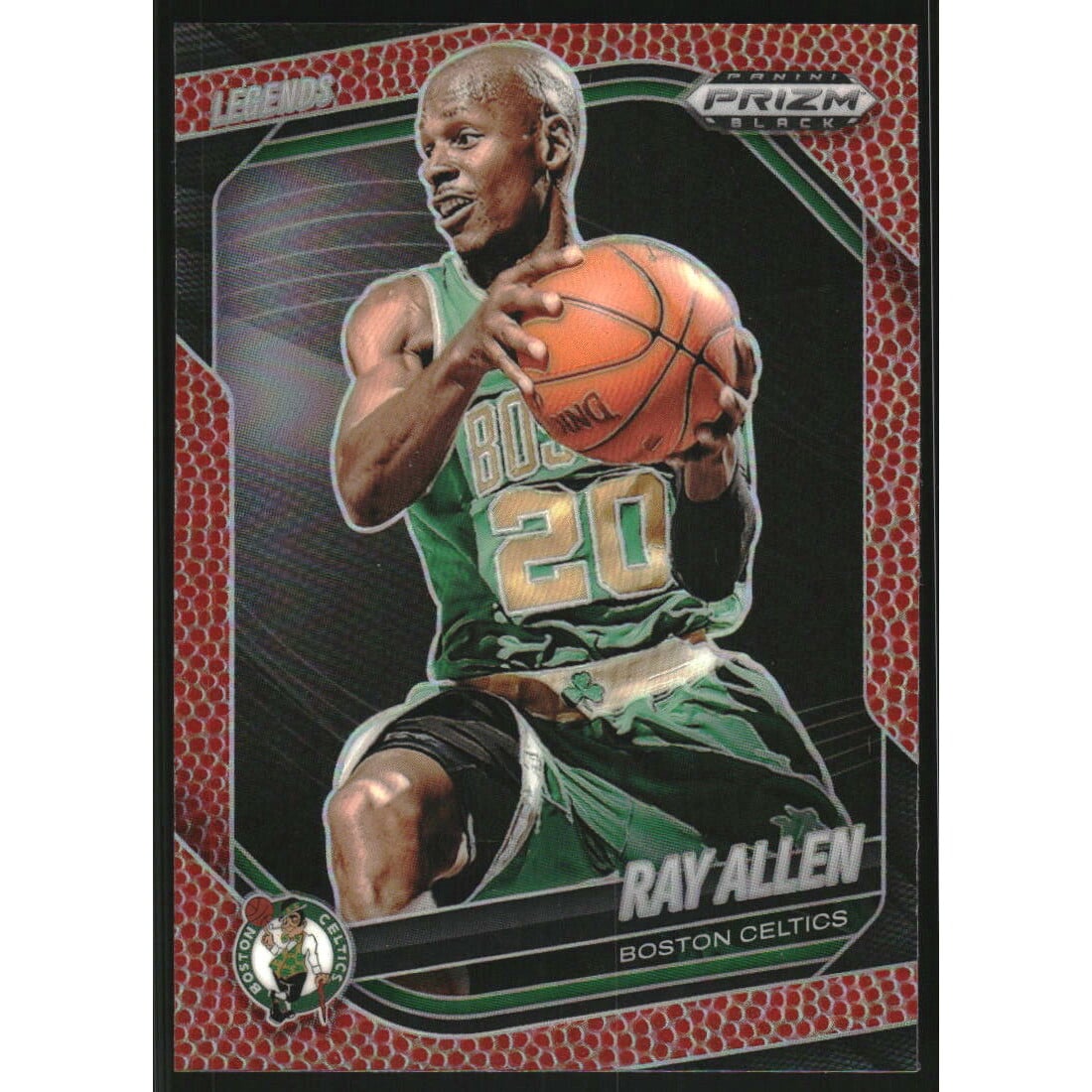 2024-25 Panini Prizm Black Prizms Basketball #273 Ray Allen LGD. rookie card picture