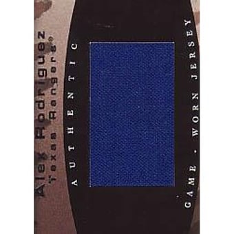 2002 Flair Sweet Swatch #15 Alex Rodriguez/550