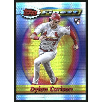 2021 Finest Flashbacks Prism Refractors #21 Dylan Carlson