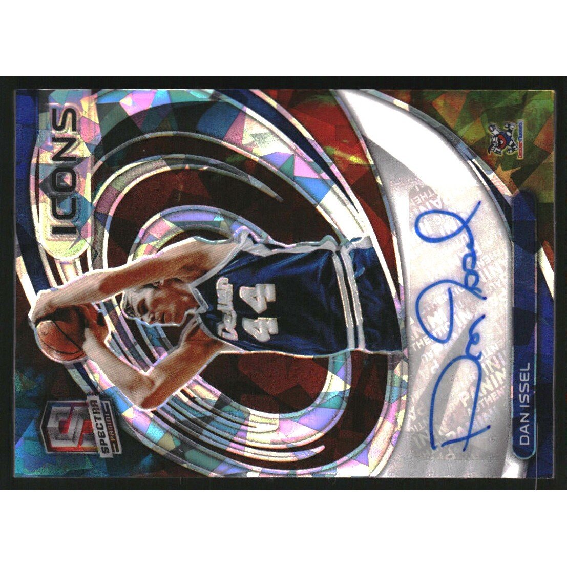 2021-22 Panini Spectra Icons Autographs Astral #11 Dan Issel/49. rookie card picture