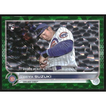 2022 Topps Update Green Foil #US259 Seiya Suzuki