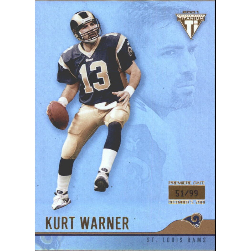 2001 Titanium Premiere Date #115 Kurt Warner