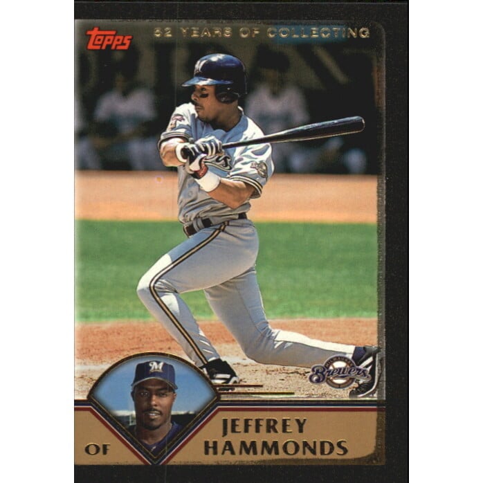 2003 Topps Black #92 Jeffrey Hammonds. rookie card picture