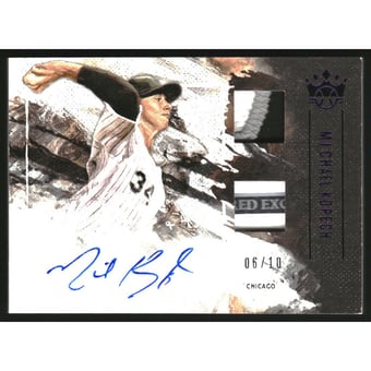 2019 Diamond Kings DK Material Signatures Purple #36 Michael Kopech