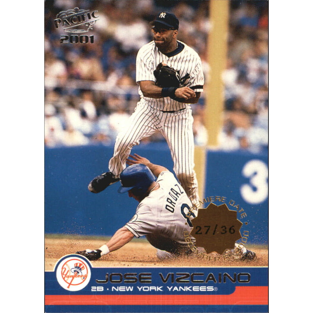 2001 Pacific Premiere Date #298 Jose Vizcaino
