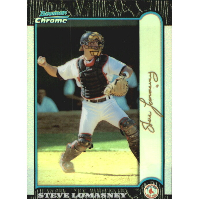 1999 Bowman Chrome Gold Refractors #383 Steve Lomasney