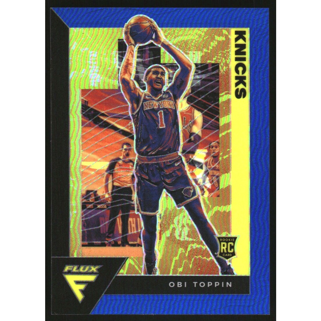 2020-21 Panini Flux Blue #206 Obi Toppin 2020-21 Panini Flux Blue #206 Obi Toppin