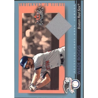 2002 Fleer Fall Classics Series of Champions Game Used #WB Wade Boggs Jsy