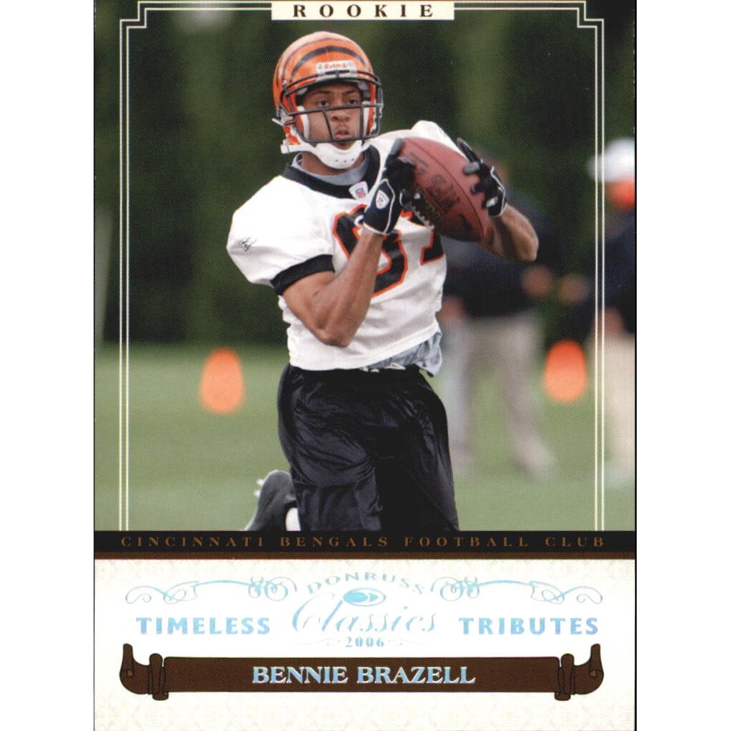 2006 Donruss Classics Timeless Tributes Silver #218 Bennie Brazell. rookie card picture