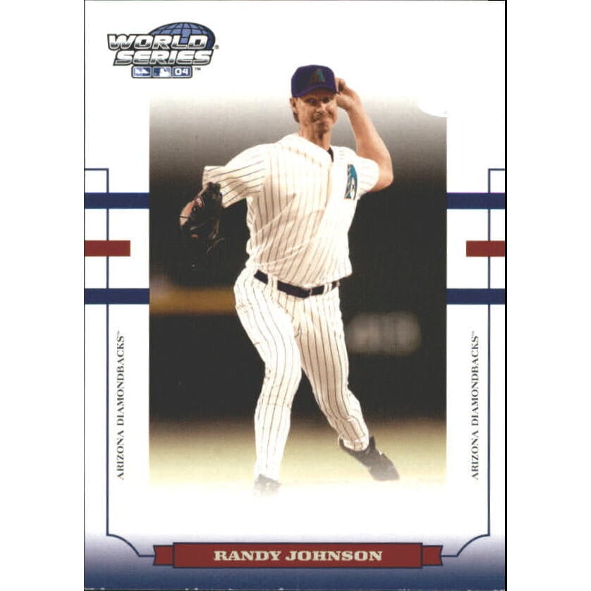 2004 Donruss World Series HoloFoil 50 #9 Randy Johnson. rookie card picture