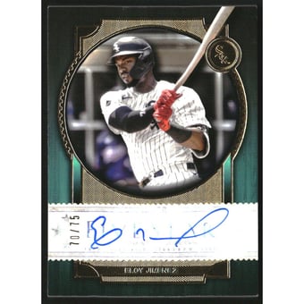 2022 Topps Five Star Autographs Aqua #FSAEJ Eloy Jimenez