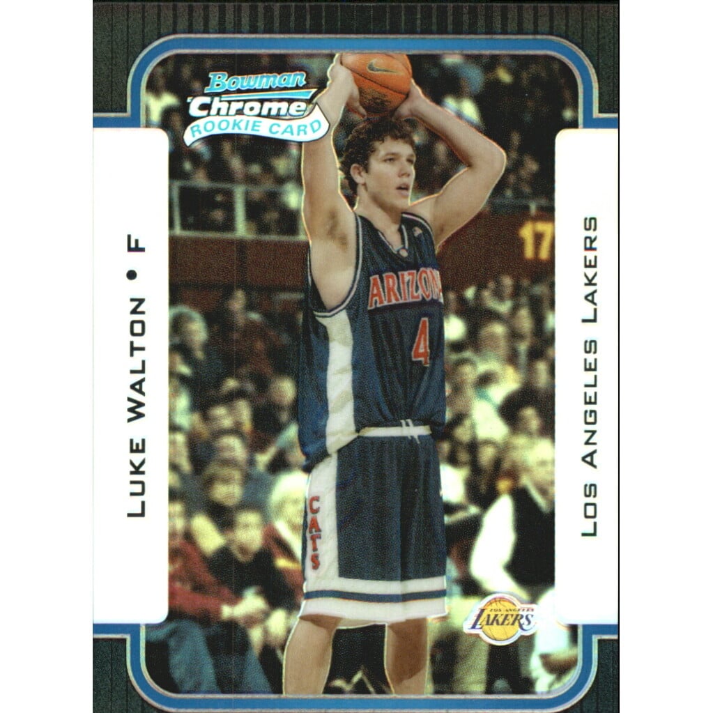 2003-04 Bowman Chrome Refractors #132 Luke Walton. rookie card picture