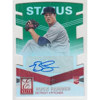 2015 Elite Signature Status Green #25 Buck Farmer/49