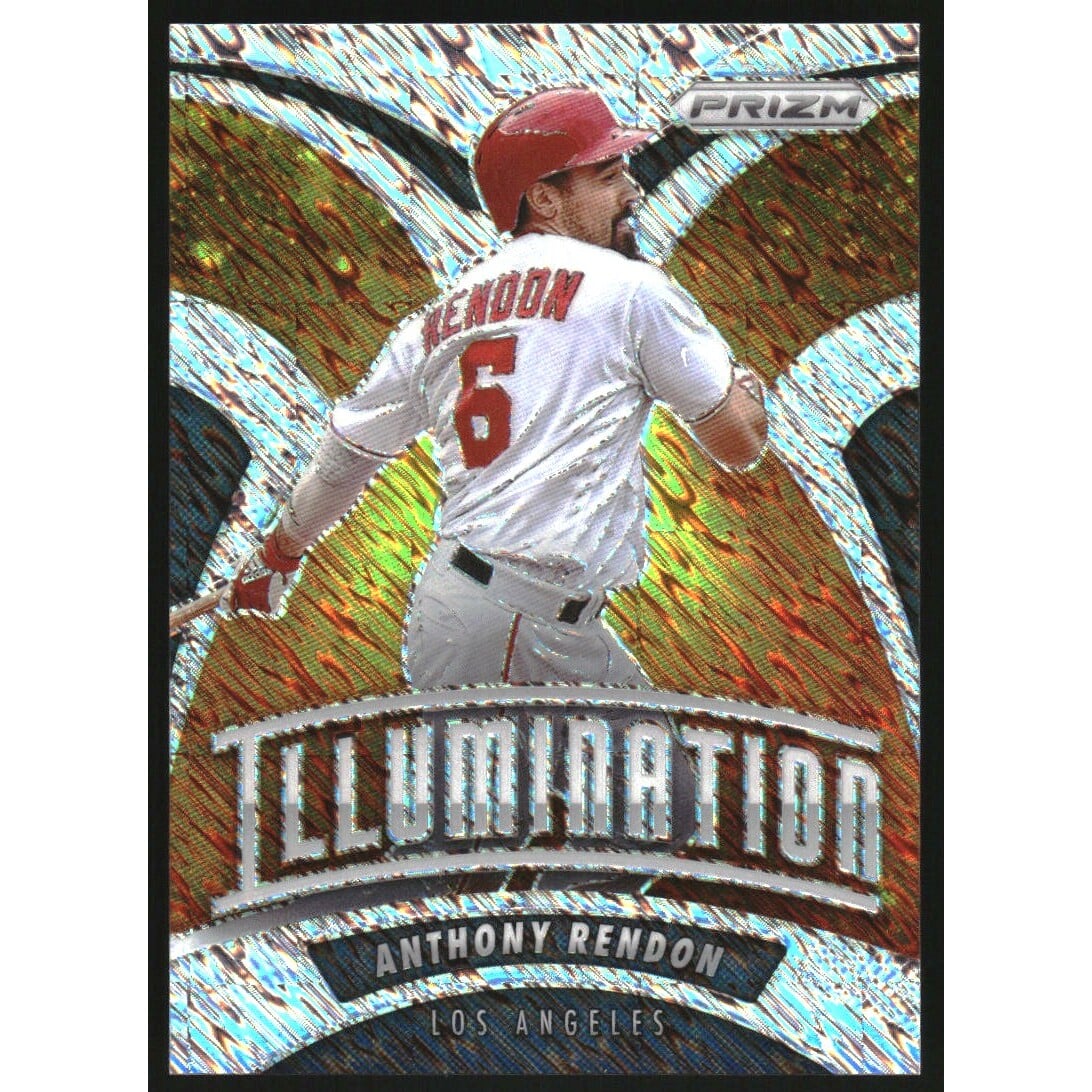 2020 Panini Prizm Illumination Prizms Shimmer #12 Anthony Rendon. rookie card picture