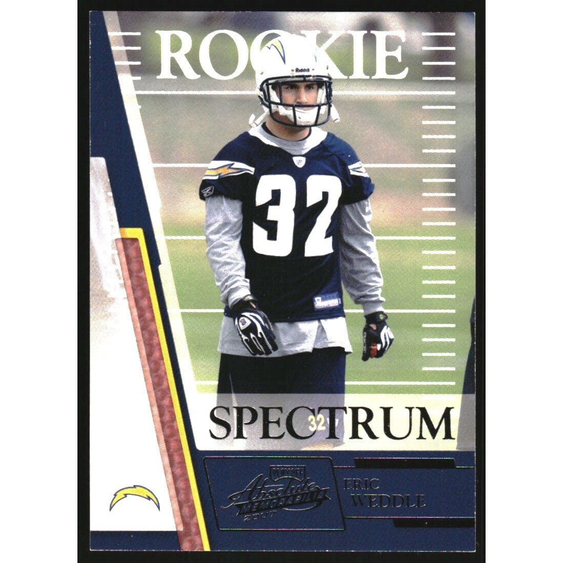 2007 Absolute Memorabilia Spectrum Silver Retail #167 Eric Weddle