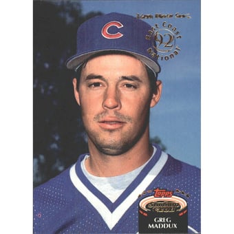 1992 Stadium Club East Coast National #665 Greg Maddux
