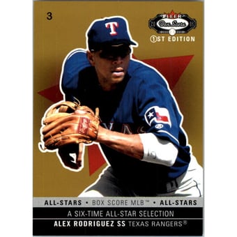 2003 Fleer Box Score First Edition #157 Alex Rodriguez AS