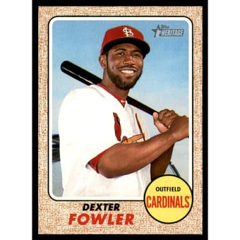 2017 Topps Heritage Mini #106 Dexter Fowler
