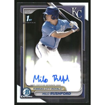 2024 Bowman Chrome Prospect Autographs #CPAMR Milo Rushford