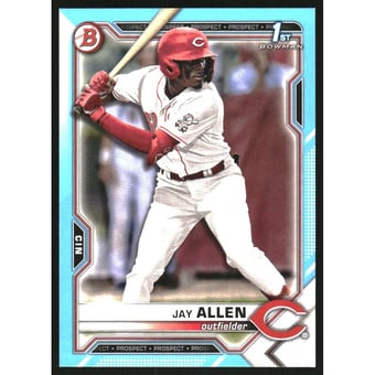 2021 Bowman Draft Sky Blue #BD11 Jay Allen