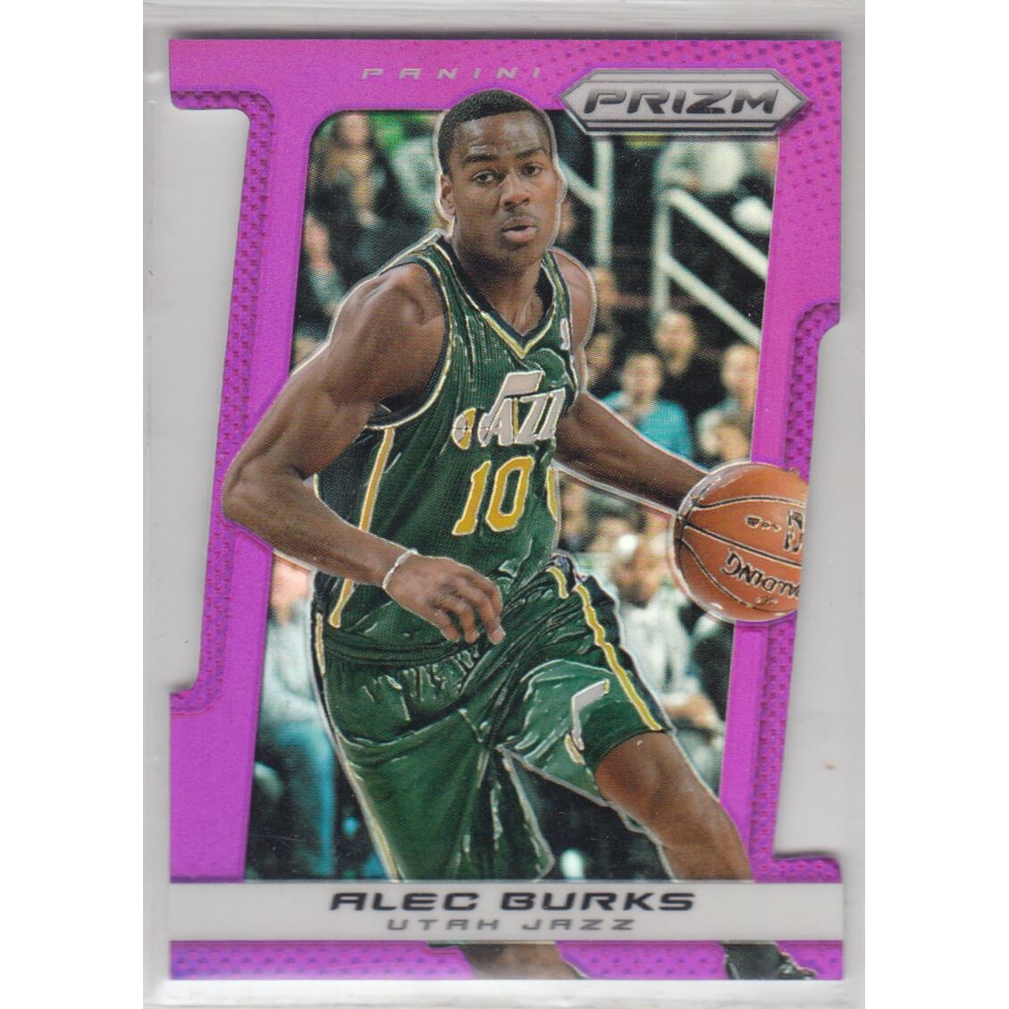 2013-14 Panini Prizm Prizms Purple Die Cut #162 Alec Burks 2013-14 Panini Prizm Prizms Purple Die Cut #162 Alec Burks