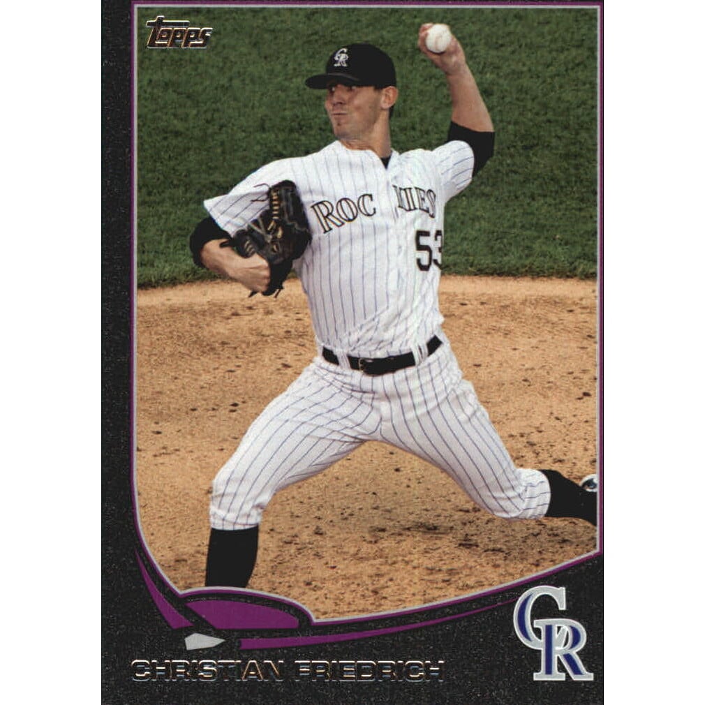 2013 Topps Update Black #US102 Christian Friedrich. rookie card picture
