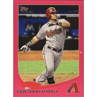 2013 Topps Mini Pink #72 Gerardo Parra