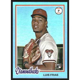 2022 Topps Archives Blue Foil #159 Luis Frias