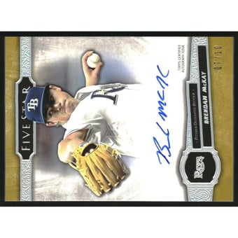 2021 Topps Five Star Autographs Gold #FSABMI Brendan McKay