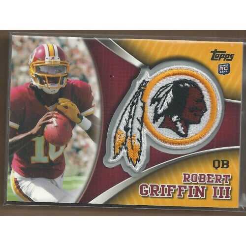 2012 Topps Factory Set Patch #TLPRG Robert Griffin III. rookie card picture
