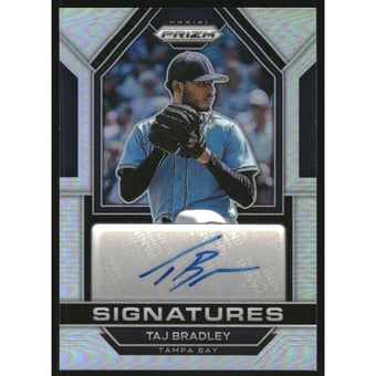 2023 Panini Prizm Signatures Prizms Silver #69 Taj Bradley