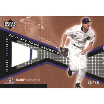 2002 Ultimate Collection Game Jersey Tier 2 #RJ Randy Johnson