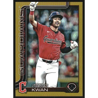 2025 Topps Gold Rainbow Foil #682 Steven Kwan